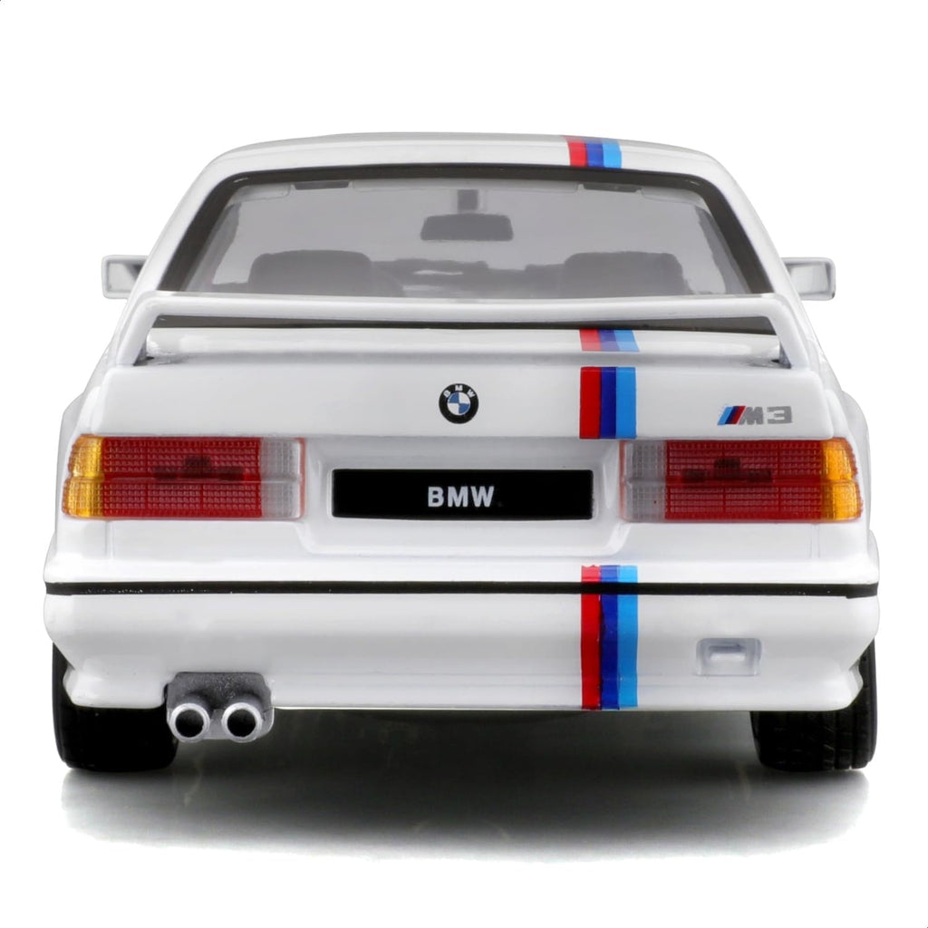 Bburago (E30 May Cheong Group 1:24 BMW M3 1988 White Car for Children from 3 Years 21100W, L