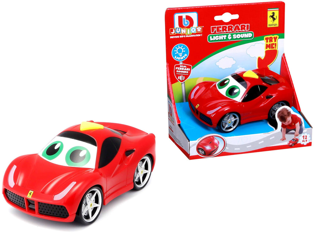 BB Junior Play & Go Ferrari Light & Sound 488 GTB Vehicle