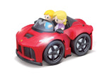Bburago Bb Junior Ferrari Poppin Drivers Preschool Toy Car, Red