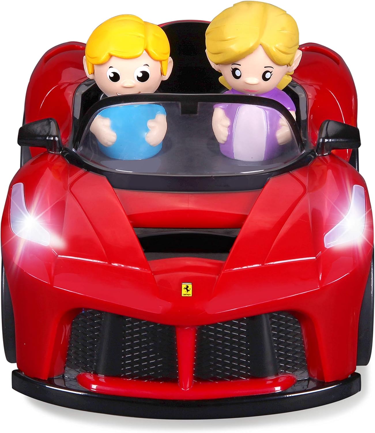 Bburago Bb Junior Ferrari Poppin Drivers Preschool Toy Car, Red
