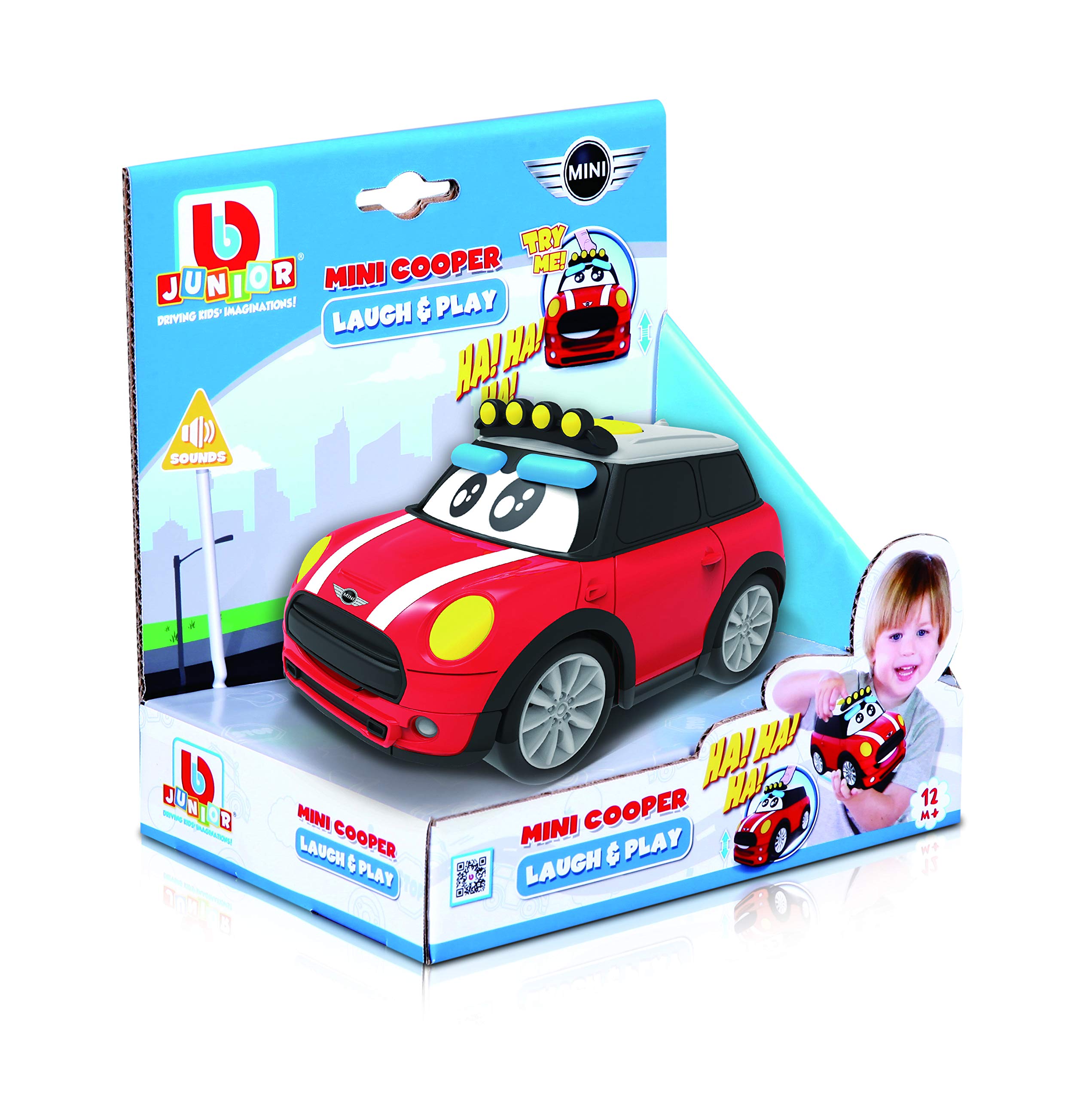 Bburago B16-81205 BB Junior Mini Cooper Laugh & Play