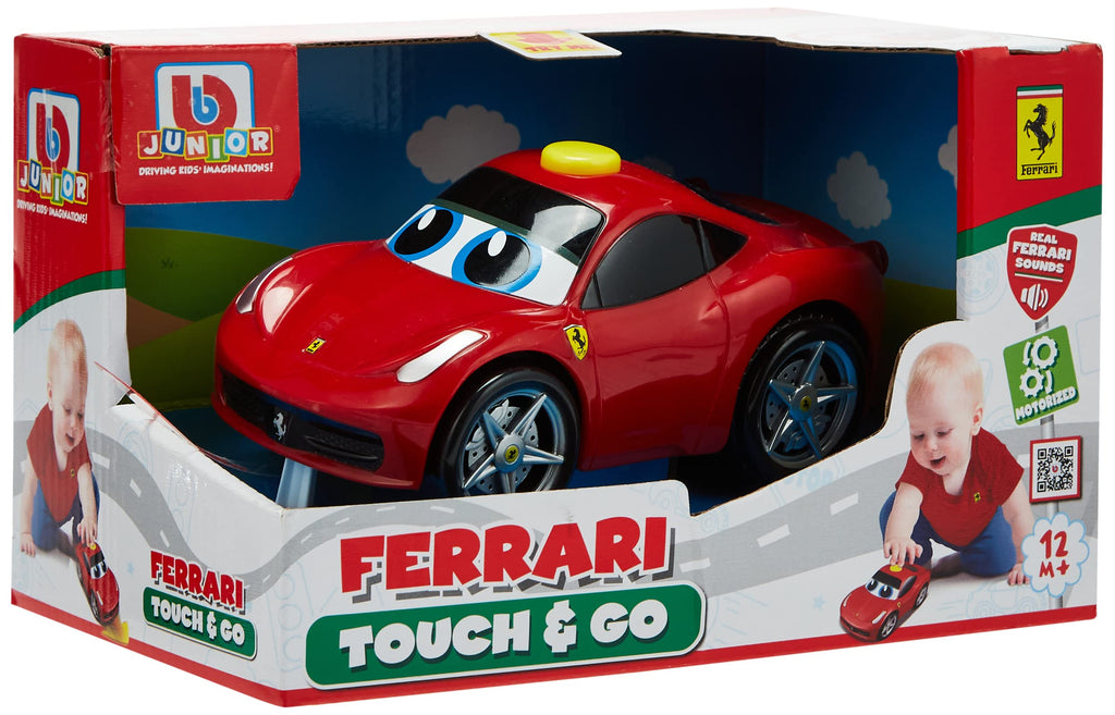 BB Junior Play & Go Ferrari Touch n Go 458 Italia Vehicle