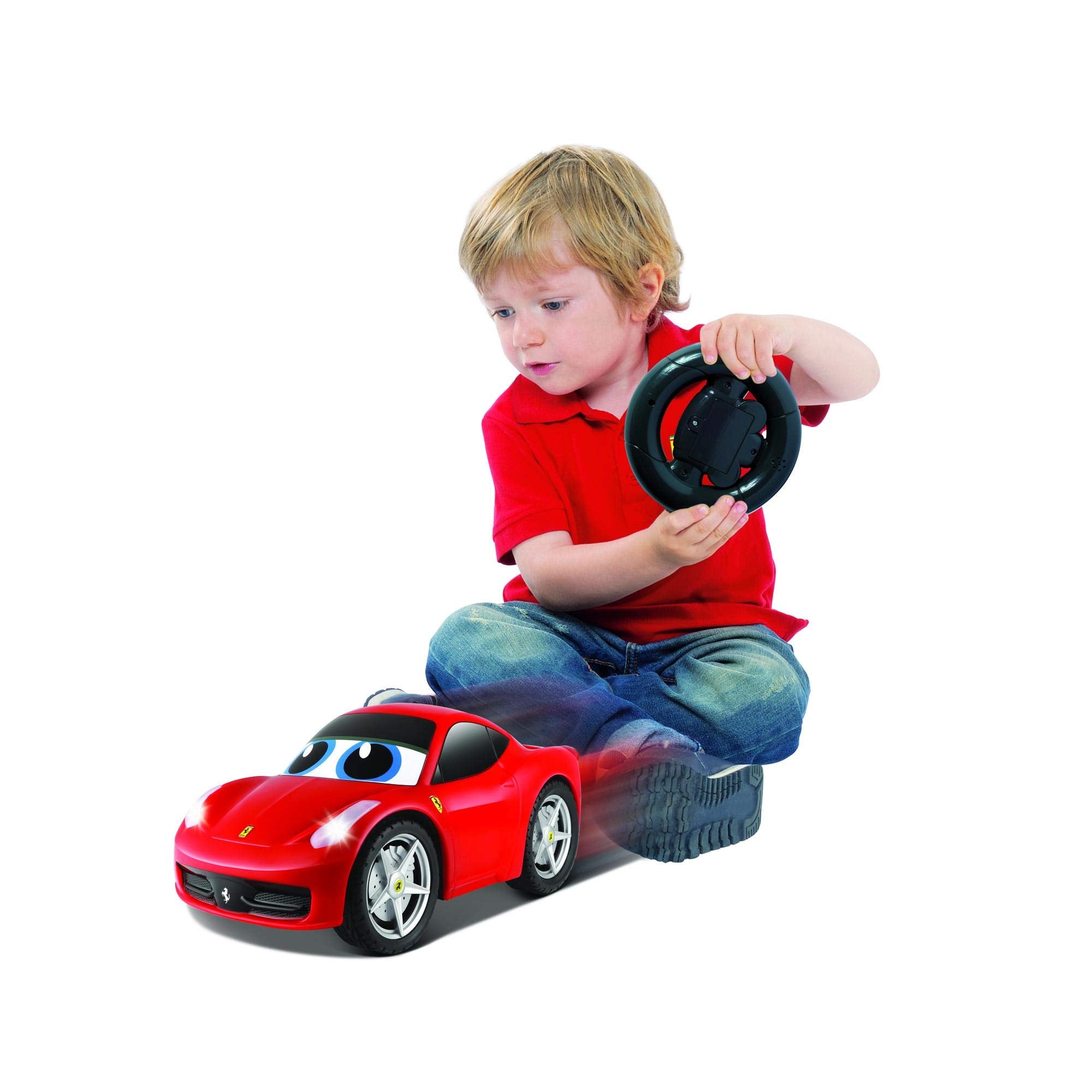 BB Junior Play & Go Ferrari My First R/C 458 Italia Vehicle