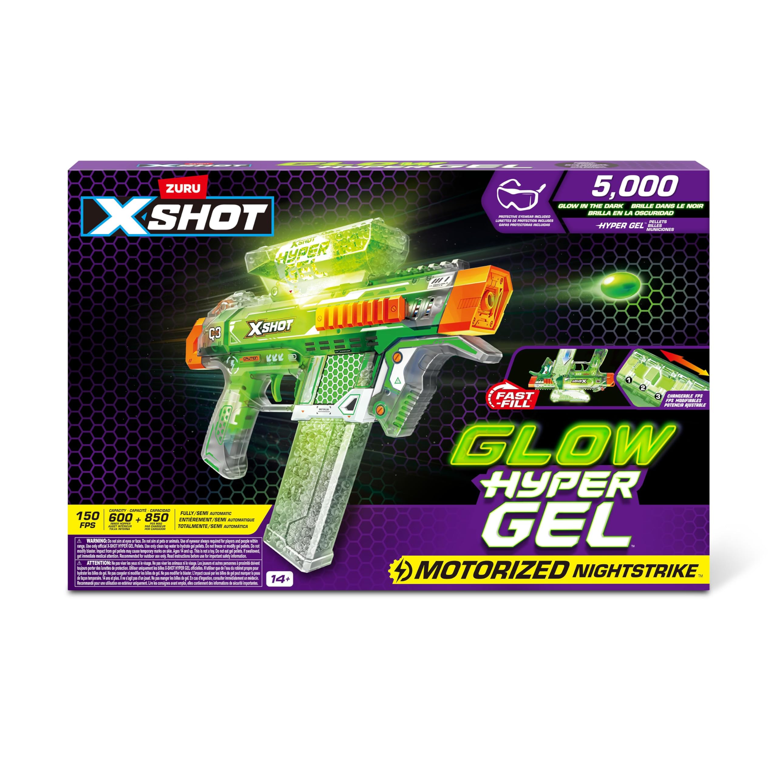 XSHOT Hyper Gel NightStrike
