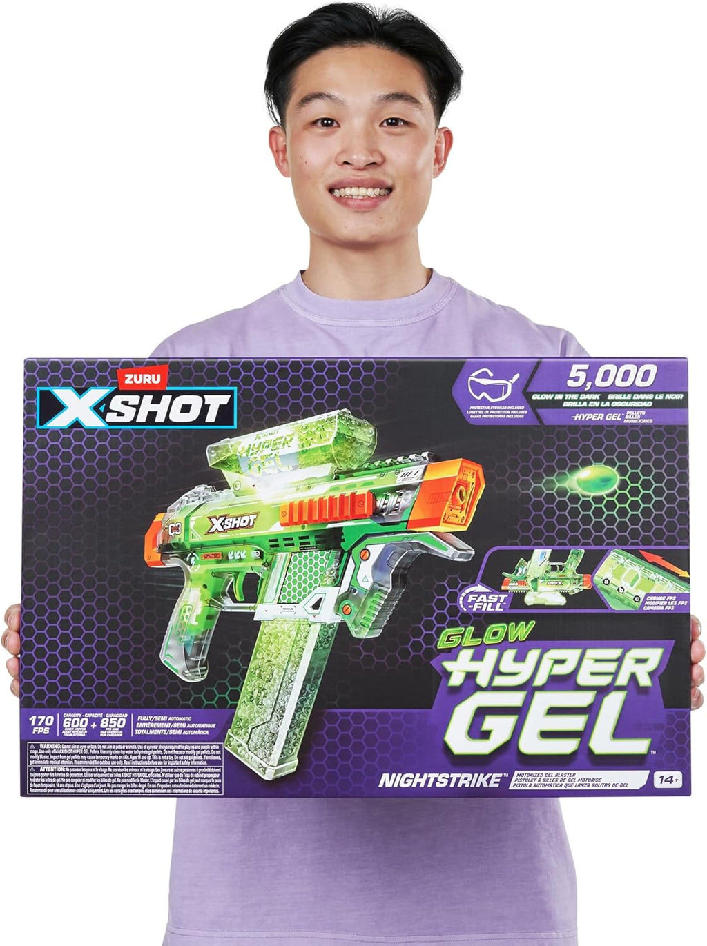 XSHOT Hyper Gel NightStrike