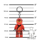 LEGO Ninjago Keychain Light - Kai (KE149H), 3 inch tall figure