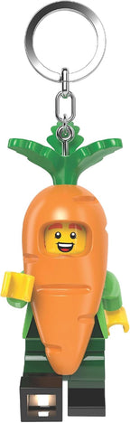 LEGO Chocolate Bunny & Carrot Mascot Keychain Light Bundle