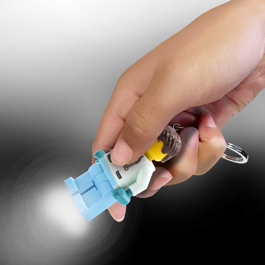 LEGO Minifigures Keychain Light - Male Nurse - 3 Inch Tall Figure (KE194H)