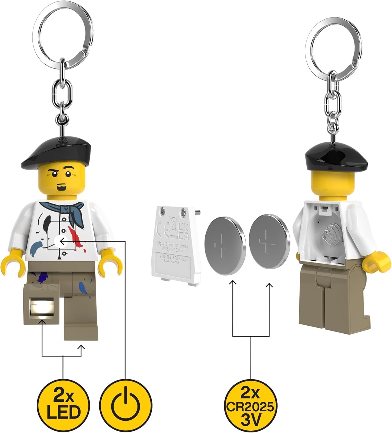 LEGO Minifigures Keychain Light