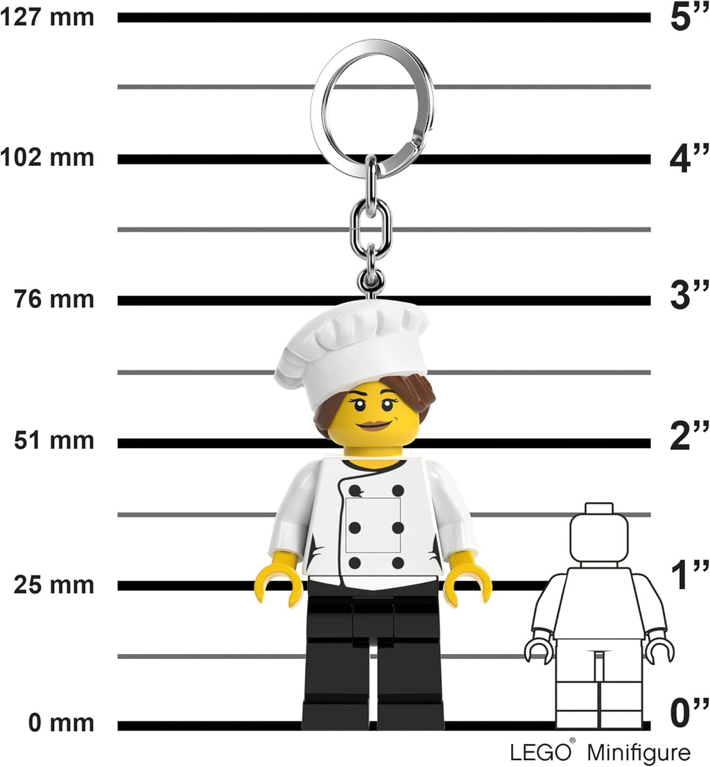 LEGO Minifigures Large 3 Inch Tall Figure Keychain Light
