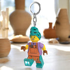 Lego Minifigures Large 3 Inch Tall Figure Keychain Light