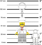 LEGO Minifigures Large 3 Inch Tall Figure Keychain Light - Chef (KE24H)