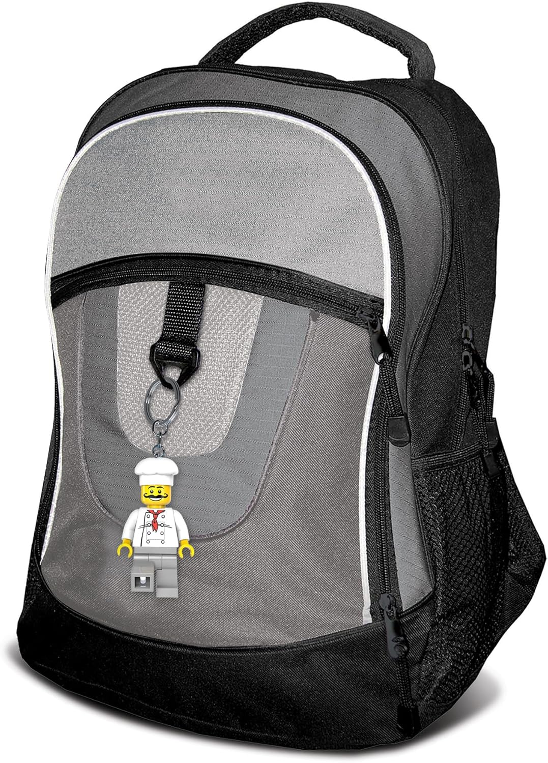 LEGO Minifigures Large 3 Inch Tall Figure Keychain Light - Chef (KE24H)