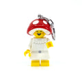 LEGO Minifigures Keychain Light - Mushroom Sprite (KE240H), Extra-Large 2.6 Inch Tall Figure, Easter Basket Stuffer