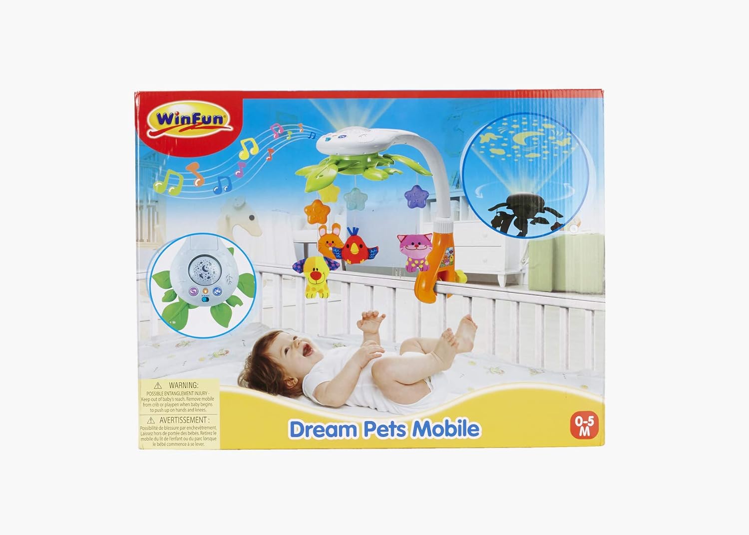 Winfun Dream Pets Mobile, Multicoloured