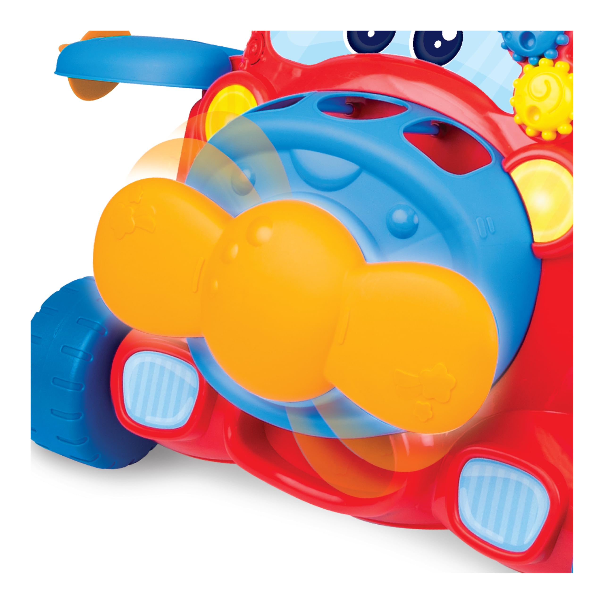 winfun 000875 Junior Jet 2-in-1 walker and ride-on Baby Toy