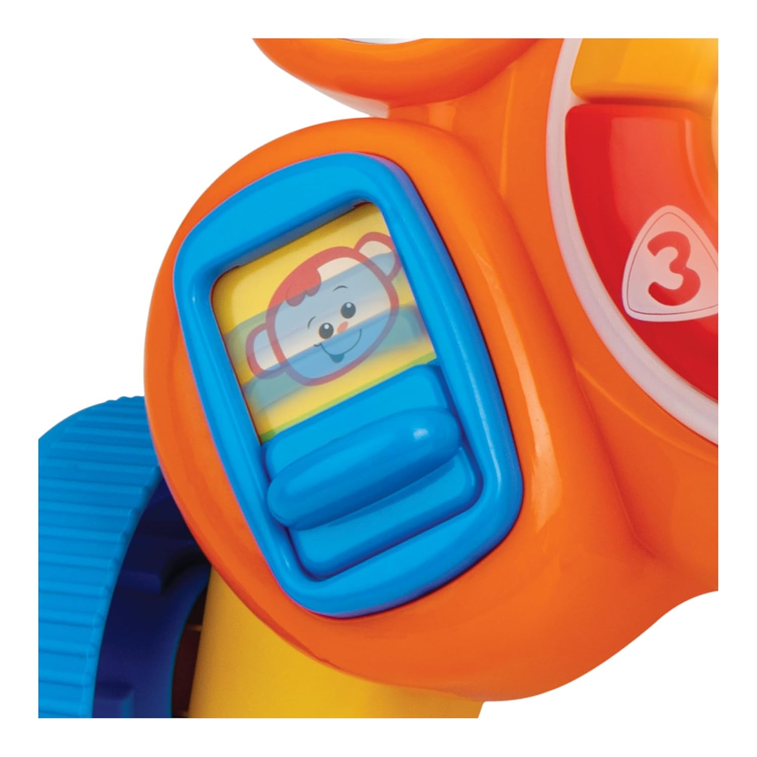 Winfun Grow with Me Fox Walker – 2-in-1 Sit & Play Baby Activity Walker with Lights, Sounds, Mirror, Gears, Beads & Learning Buttons – Developmental Toy for Ages 6–36 Months, Unisex Gift Idea