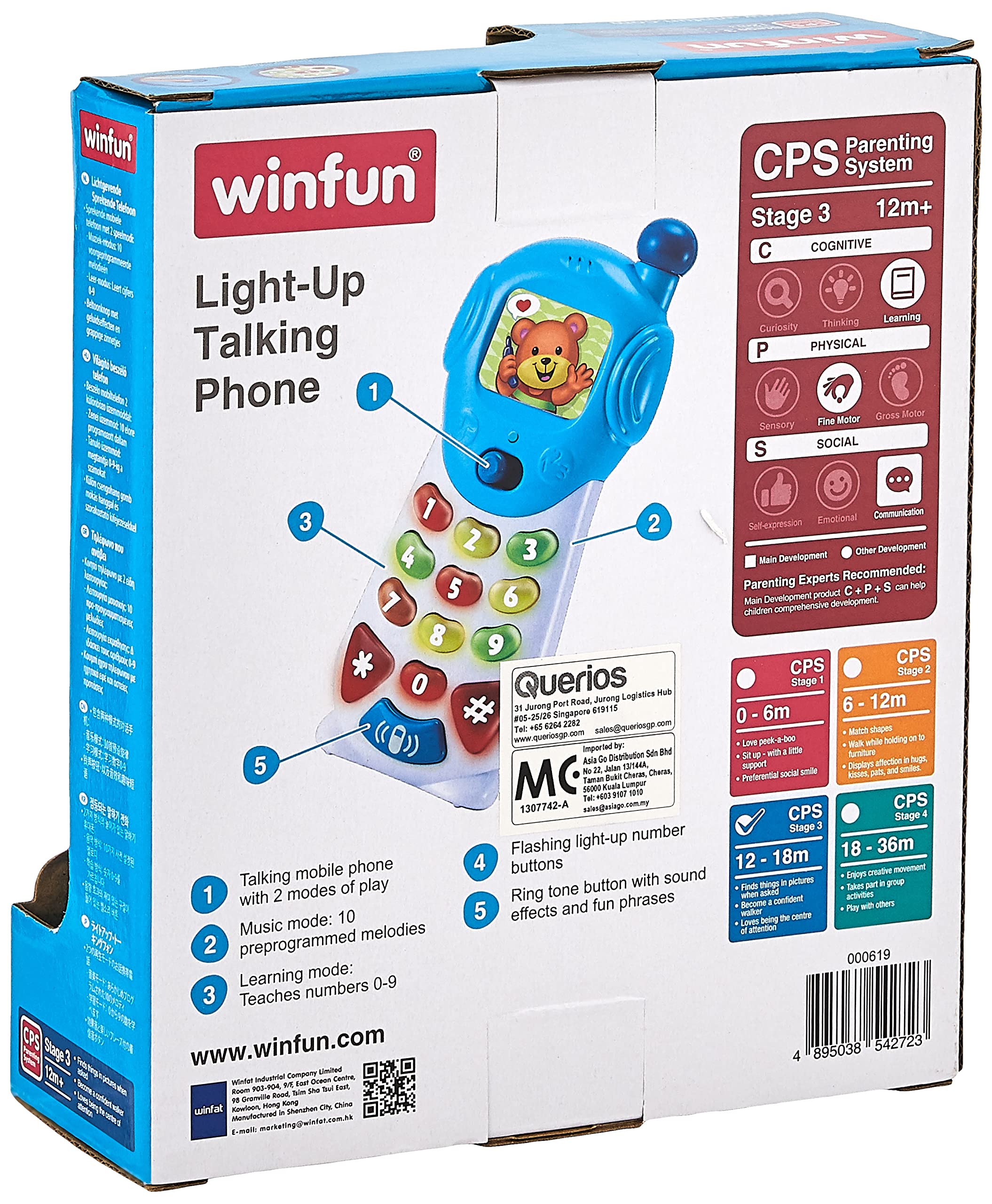 Winfun Lightup Talking Phone