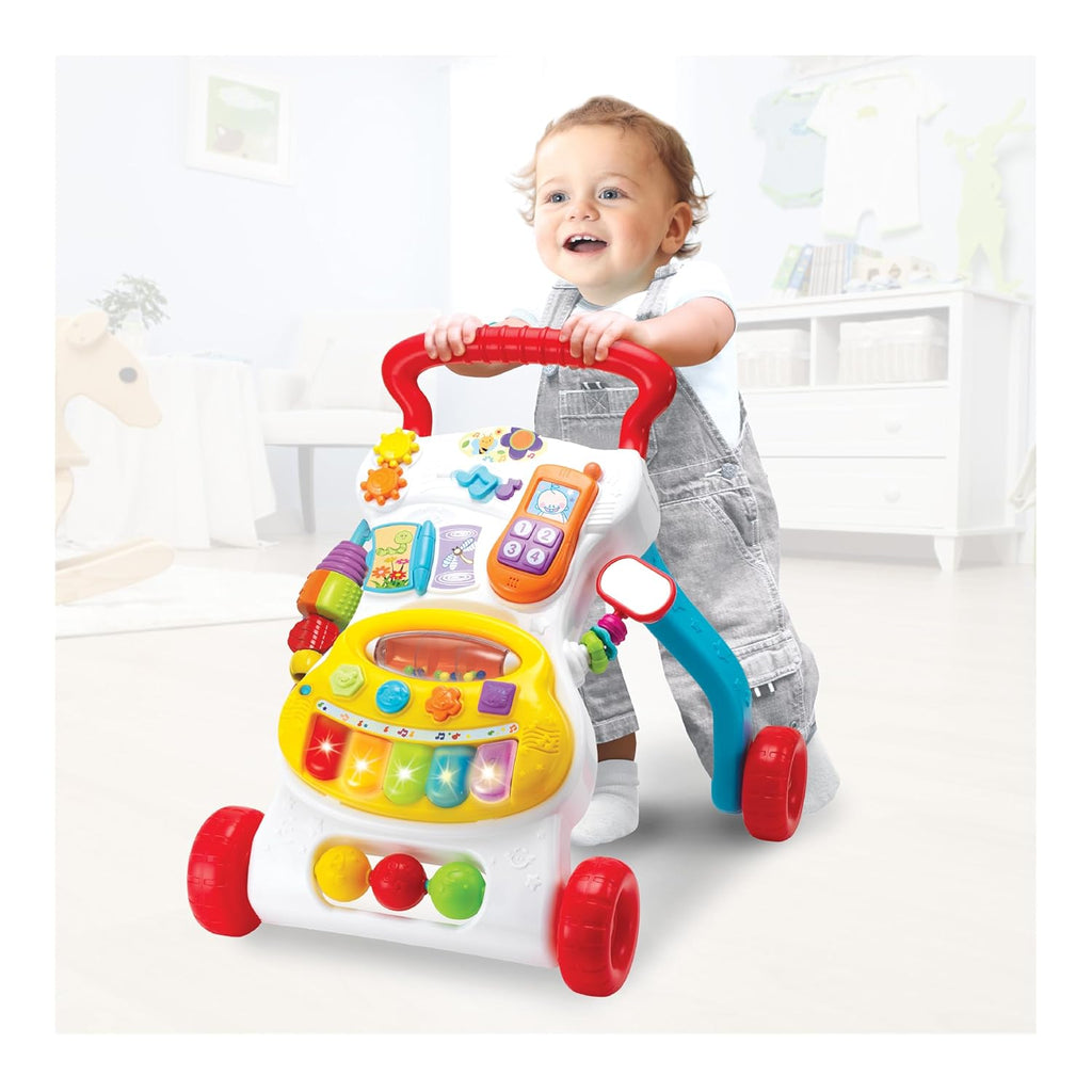winfun 0804-NL Richmond Toys Grow with Me Musical Walker, Multi Color