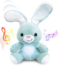 BabyBibi - Peluche de conejito de peluche suave interactivo, 16 pulgadas de alto, juguete Peek a Boo para edades de 6 meses a 5 años