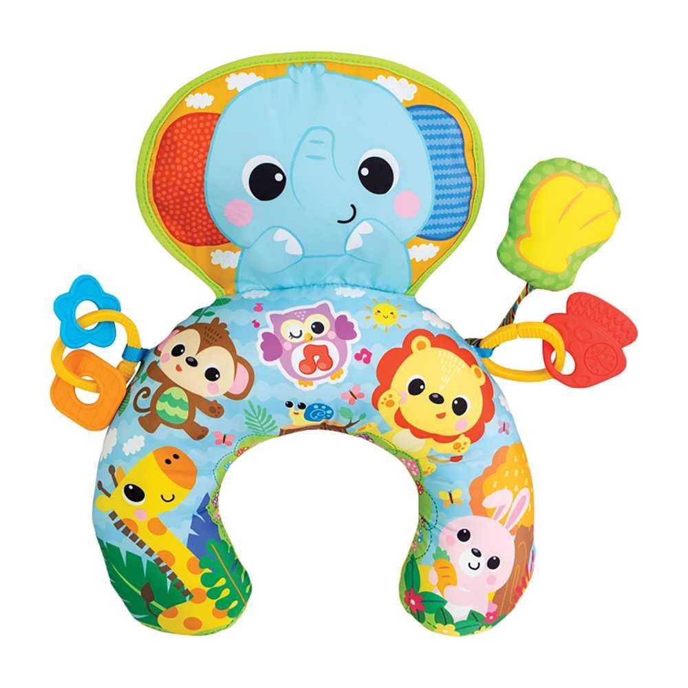 Jungle Fun Tummy Time Pillow