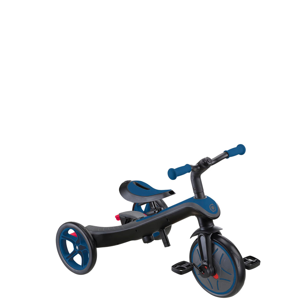 Globber Explorer Trike 4 in 1 Balance Bike Ride with Parent Handle