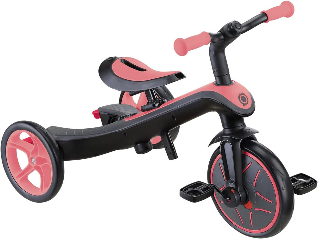 Globber - 4 in 1 Explorer Tricycle Pink
