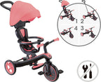 Globber - 4 in 1 Explorer Tricycle Pink