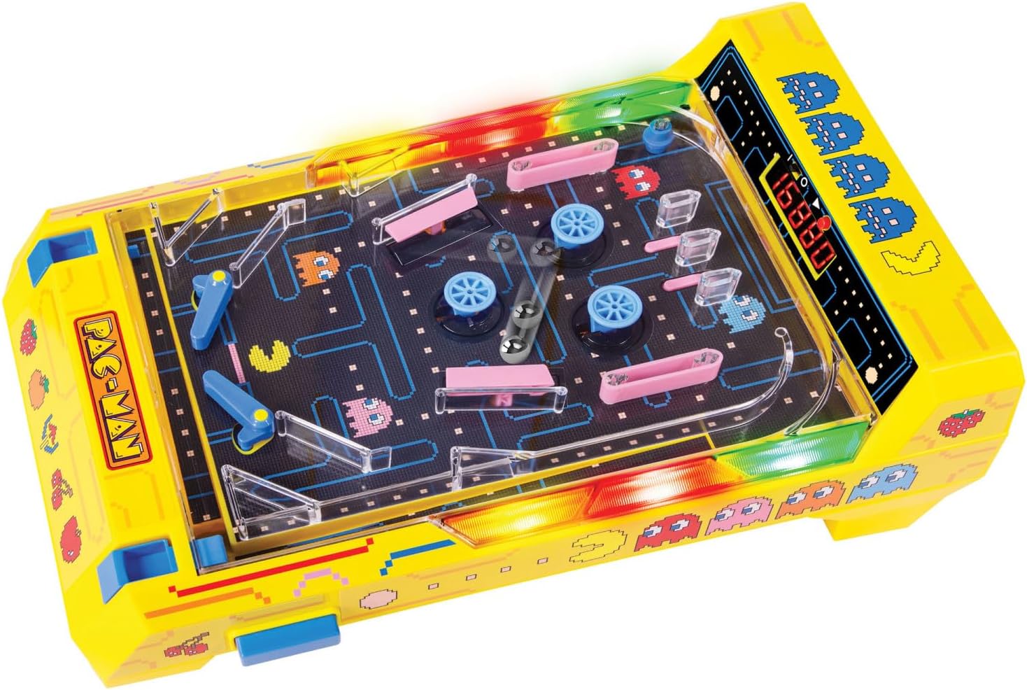 Merchant Ambassador Electronic Arcade Pinball Pac-Man Edition Desktop Game