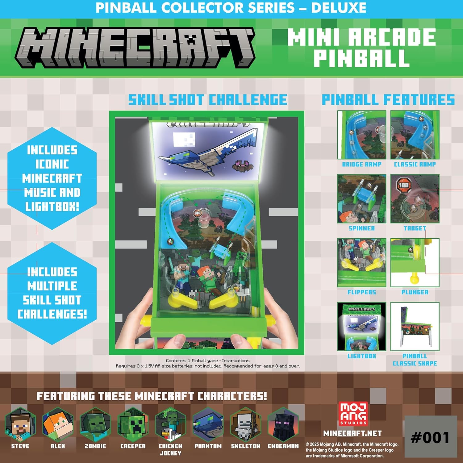 Minecraft: Mini Arcade Pinball
