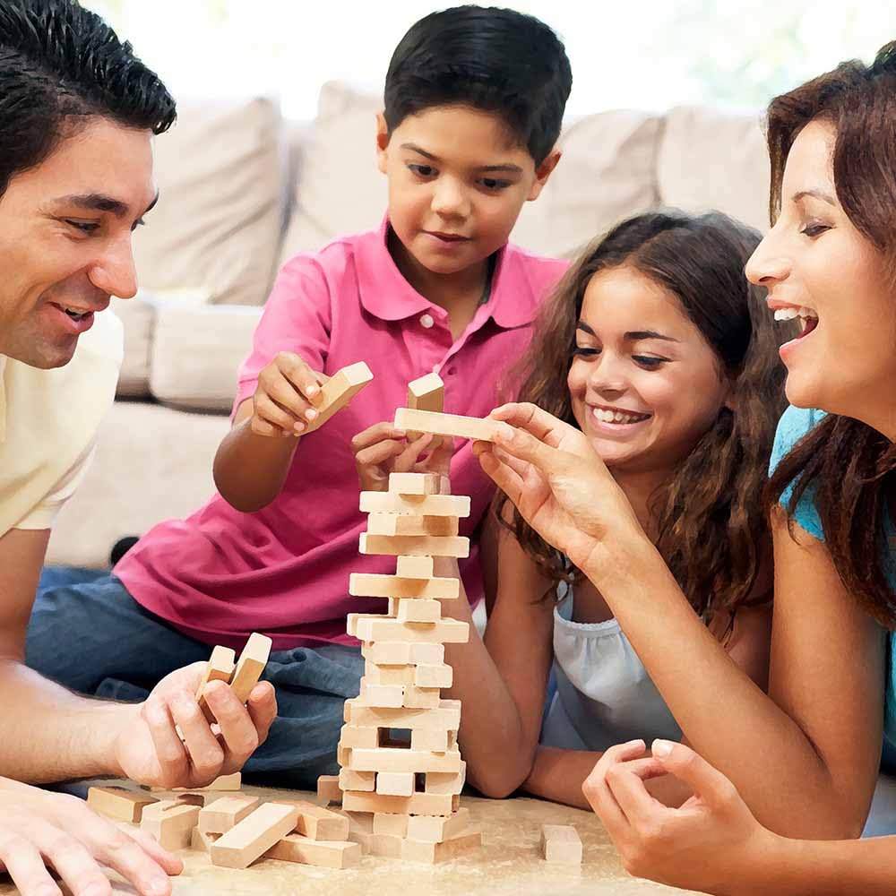 Classic Games Tumbling Tower Stacking Game by Ambassador Premium Quality