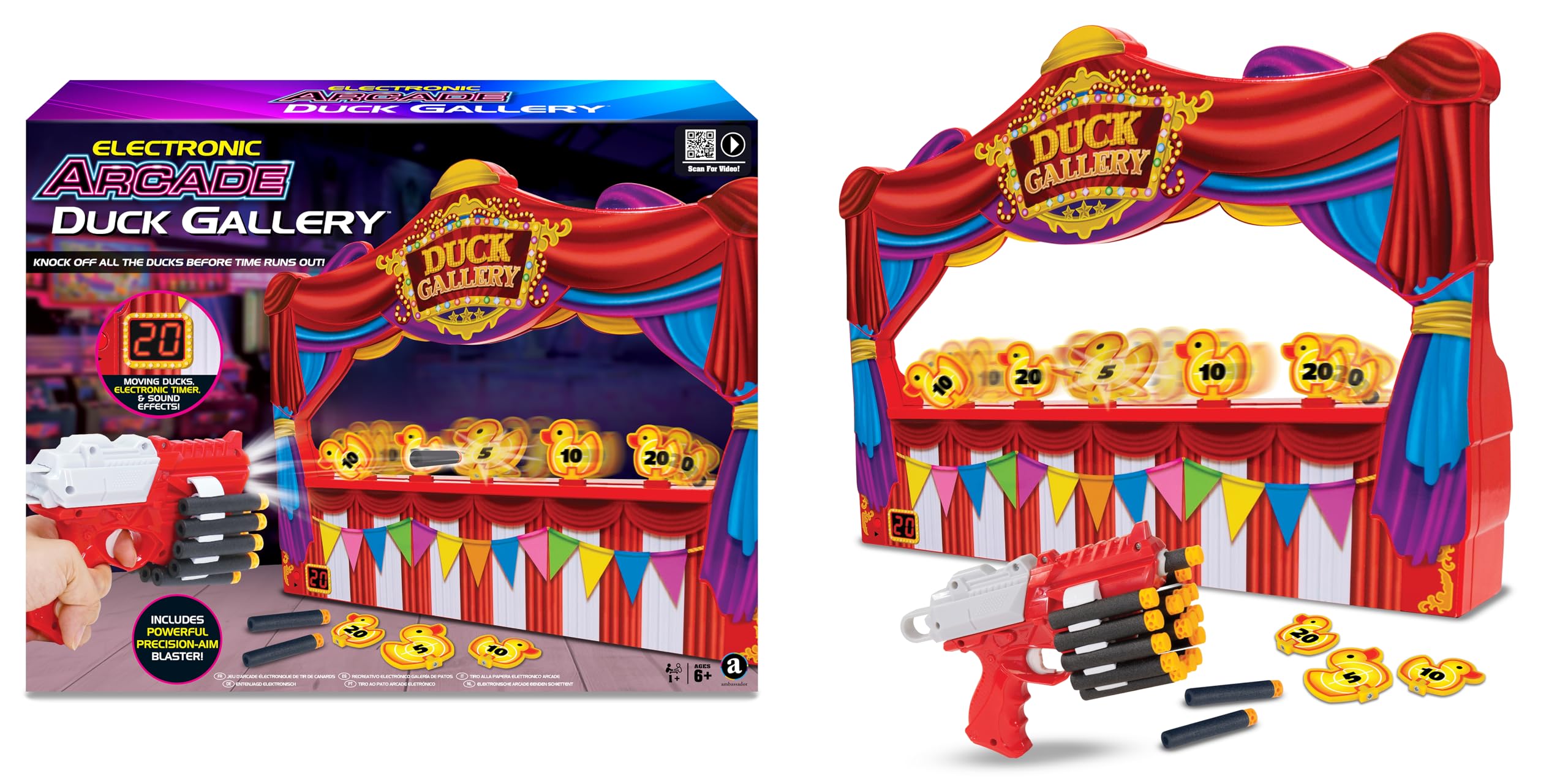 Merchant Ambassador Ambassador Games Electronic Arcade Duck Shooting