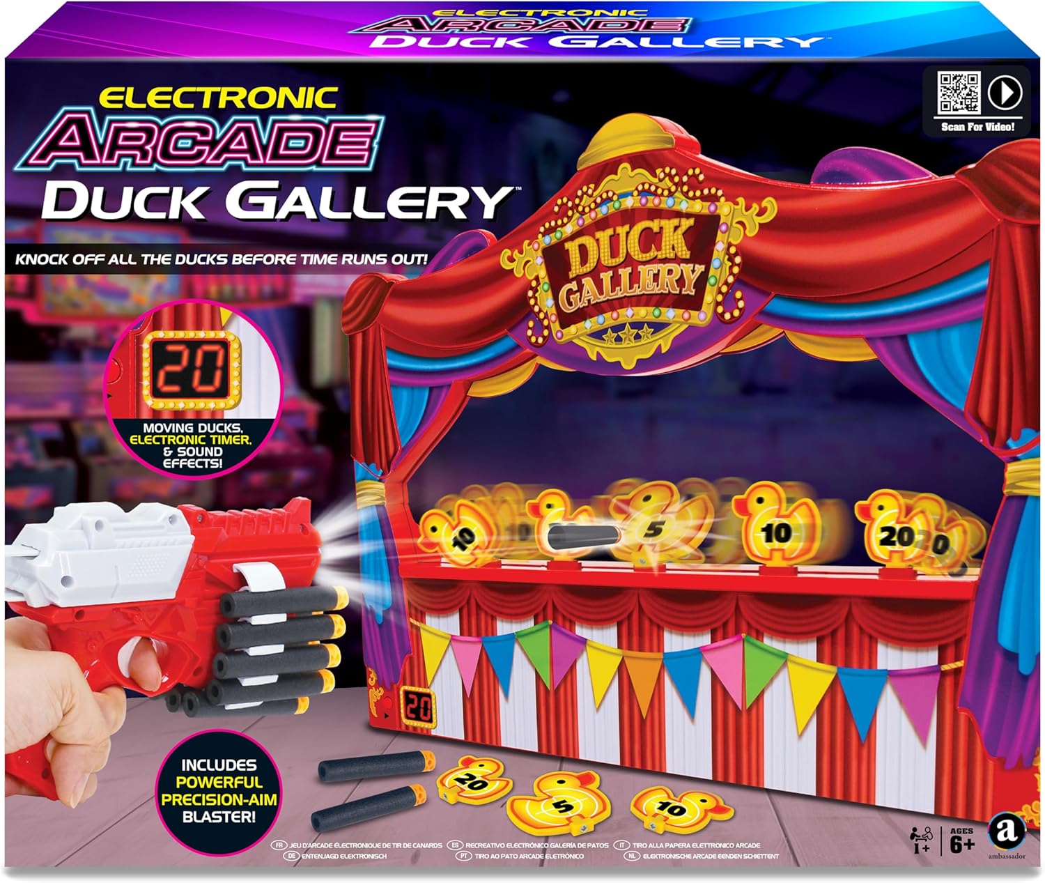 Merchant Ambassador Ambassador Games Electronic Arcade Duck Shooting