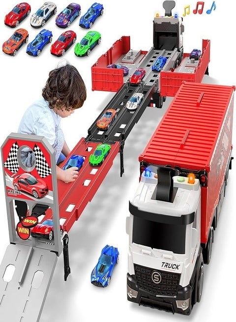 Hot Wheels Track Creator Boosted Jump Speedway Playset (1:64)