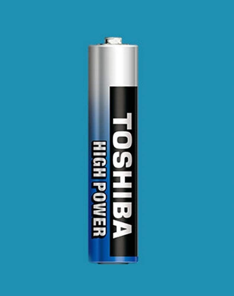 TOSHIBA High Power Alkaline AAA - 2 Battery Pack