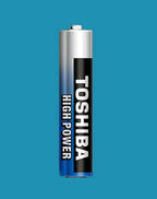 TOSHIBA High Power Alkaline AAA - 2 Battery Pack