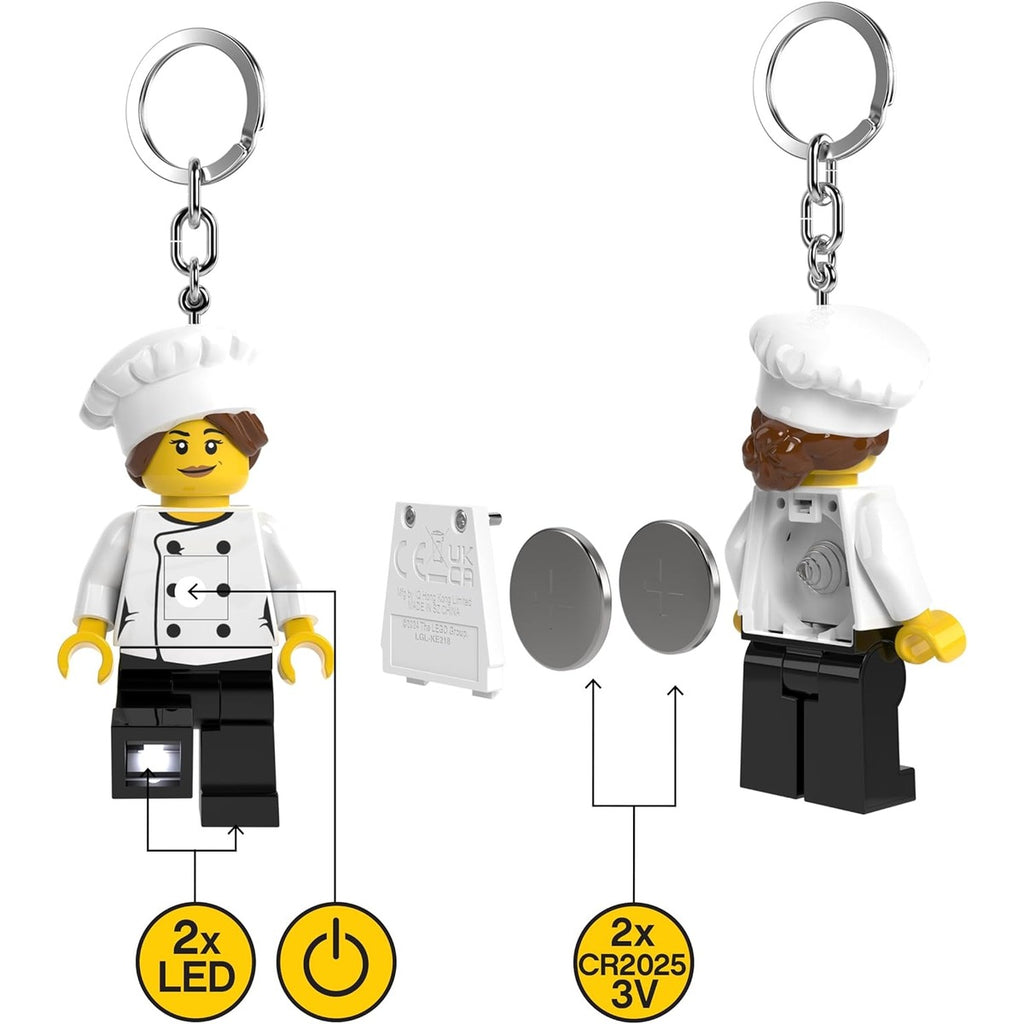LEGO Minifigures Large 3 Inch Tall Figure Keychain Light