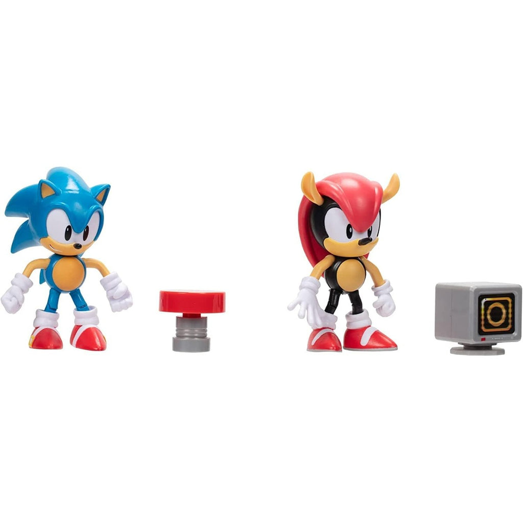 Sonic the Hedgehog 4" Action Figure 2 Pack Classic Sonic & Classic Mighty