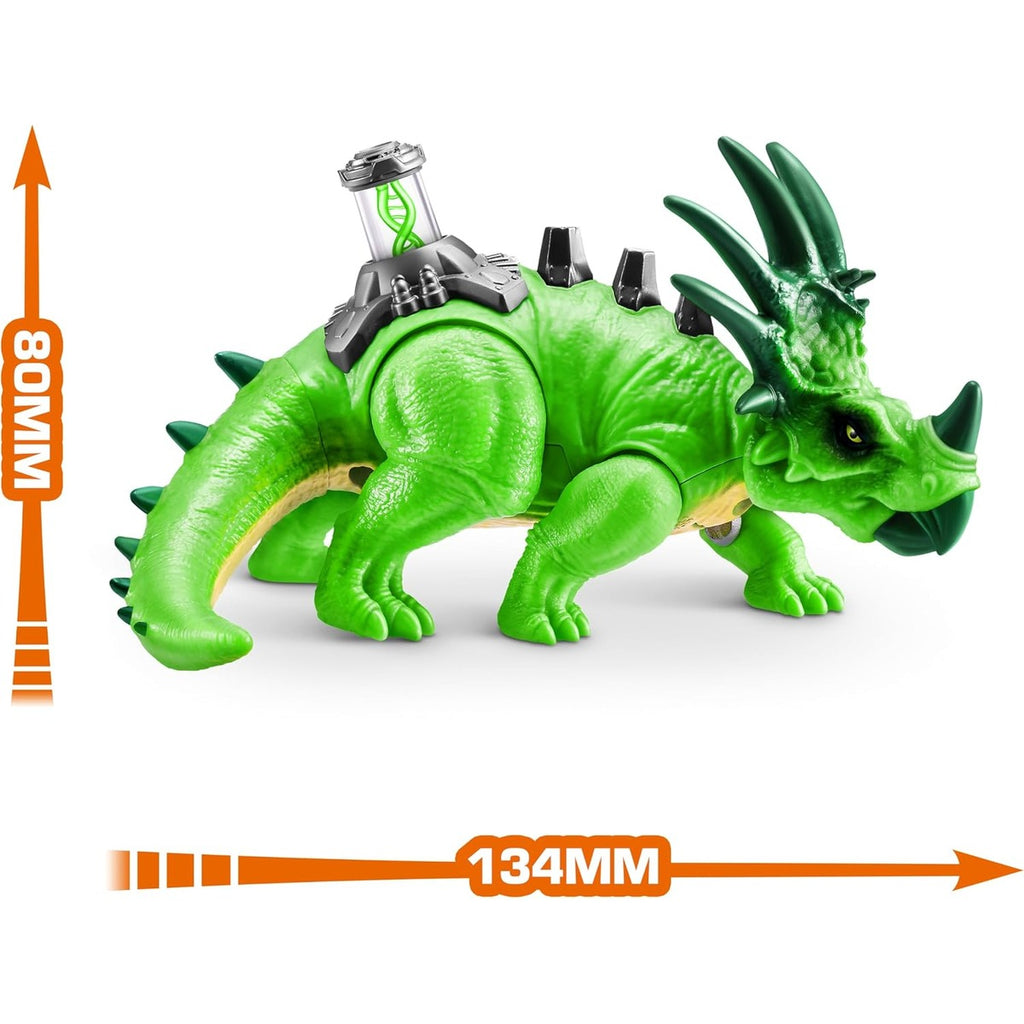 ROBO ALIVE ZURU Dino DNA Illuminated DNA Helix Spine (Styracosaurus)