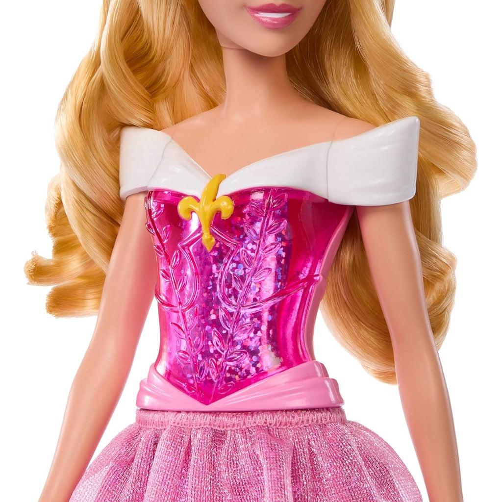 Mattel Disney Princess Aurora Doll in Sparkling Fashion with Removable