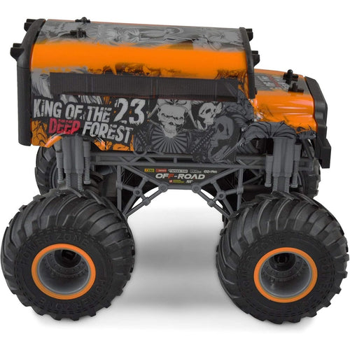 Amewi 22452 Yellow Crazy SchoolBus Monster Truck 1