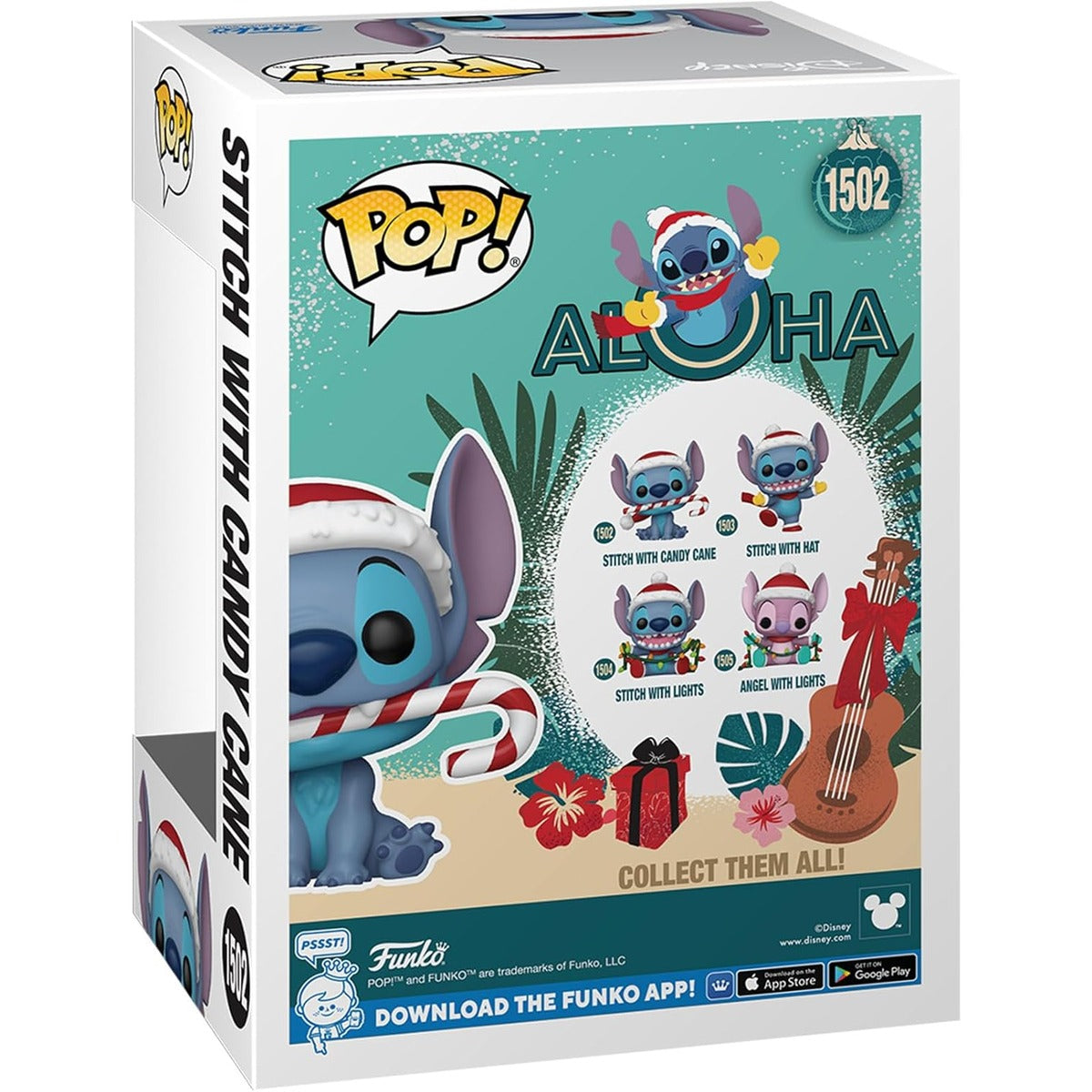 Funko Pop! Disney: Stitch - Stitch with Candy Cane
