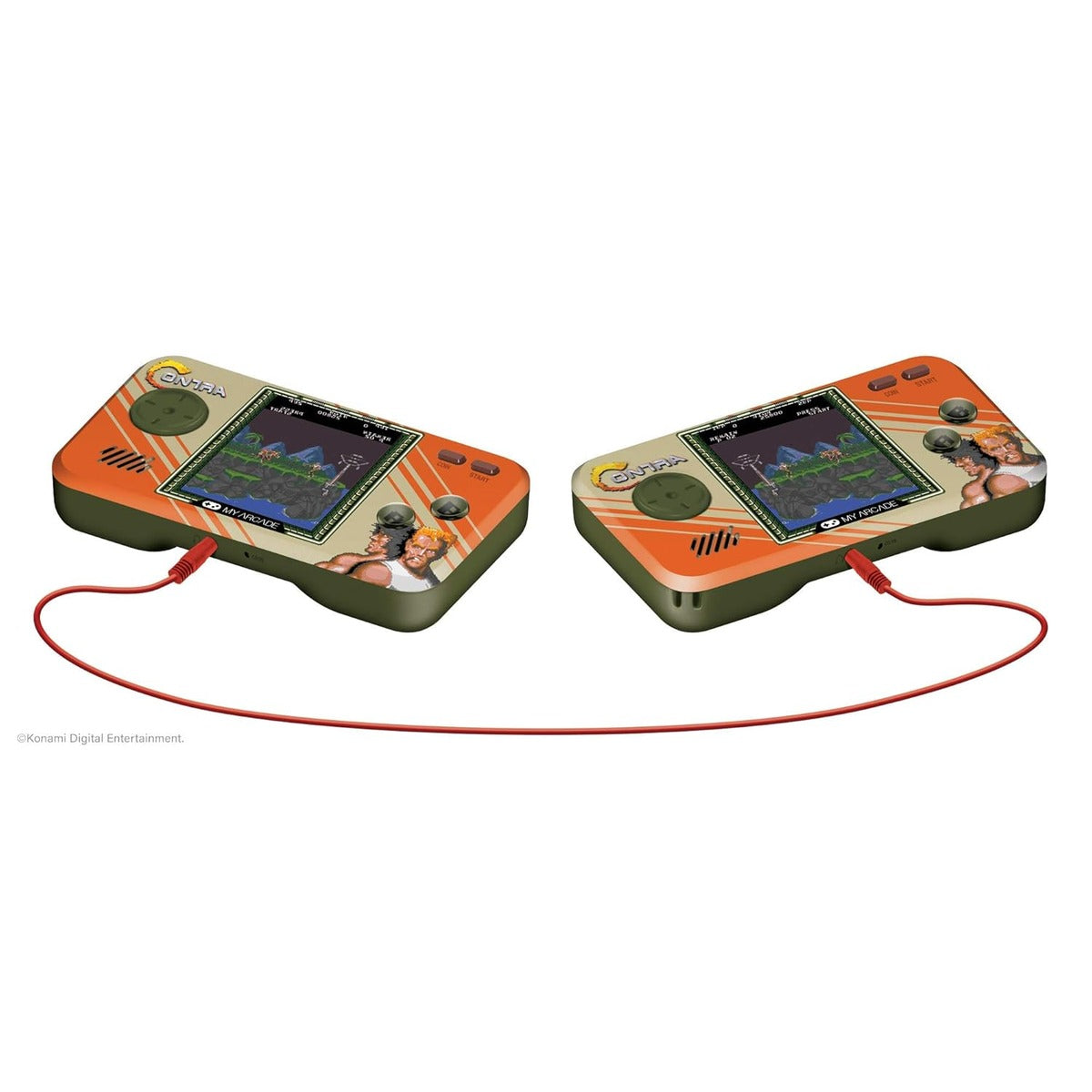 My Arcade Contra Pocket Player-2-in1, Contra and Super Contra