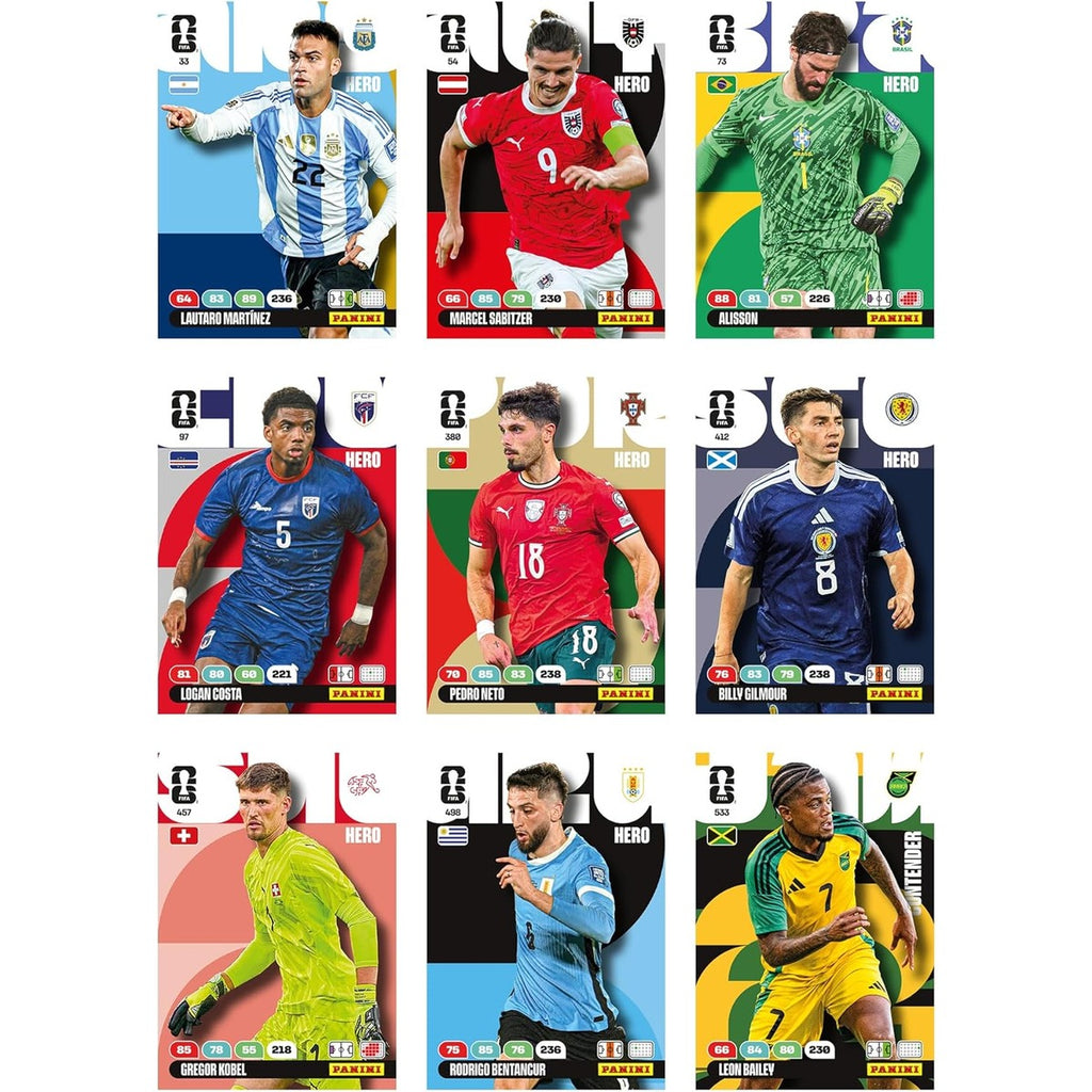 Panini Adrenalyn XL FIFA World Cup 2026 Official Trading Cards Collectible Football Card Game