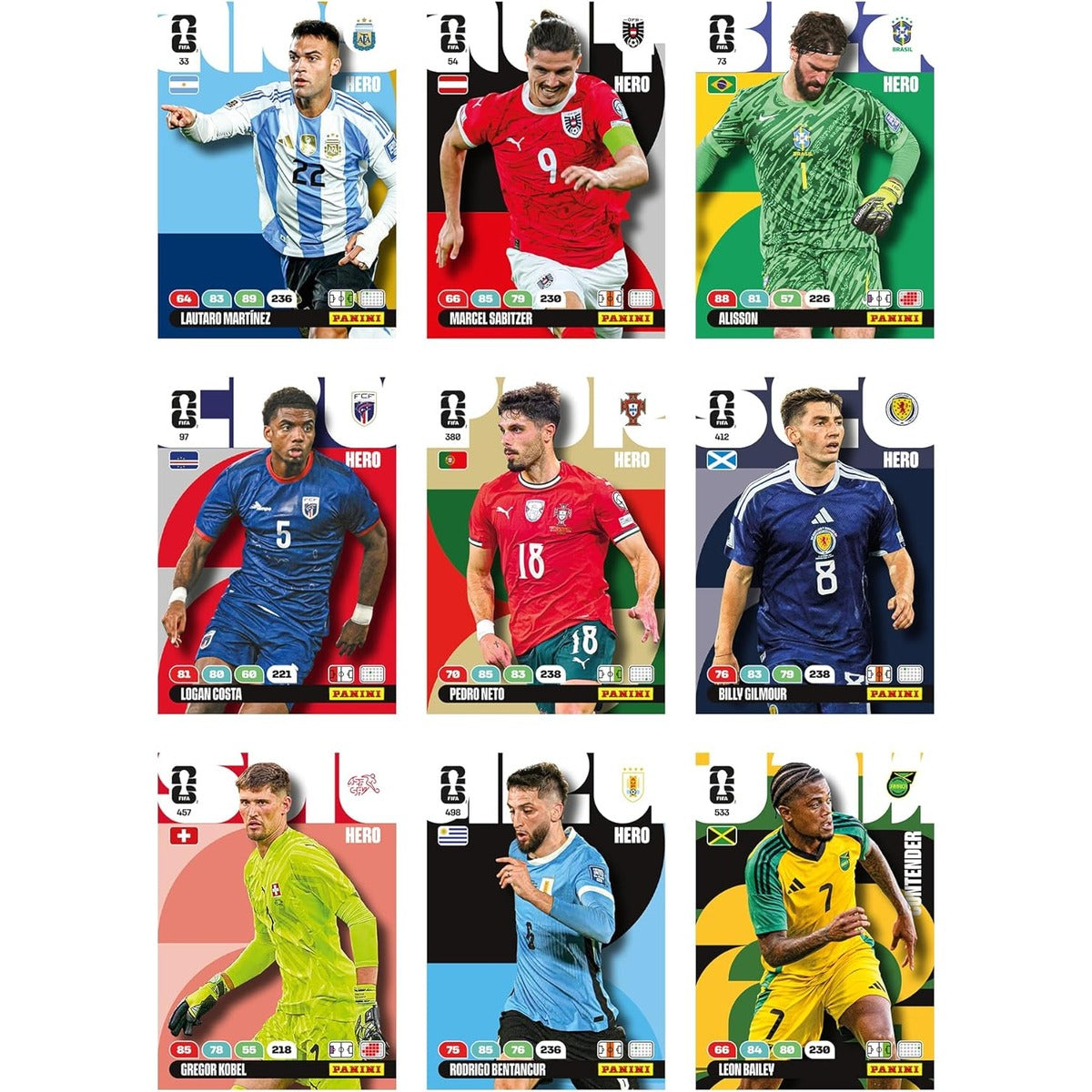 Panini Adrenalyn XL FIFA World Cup 2026 Official Trading Cards Collectible Football Card Game