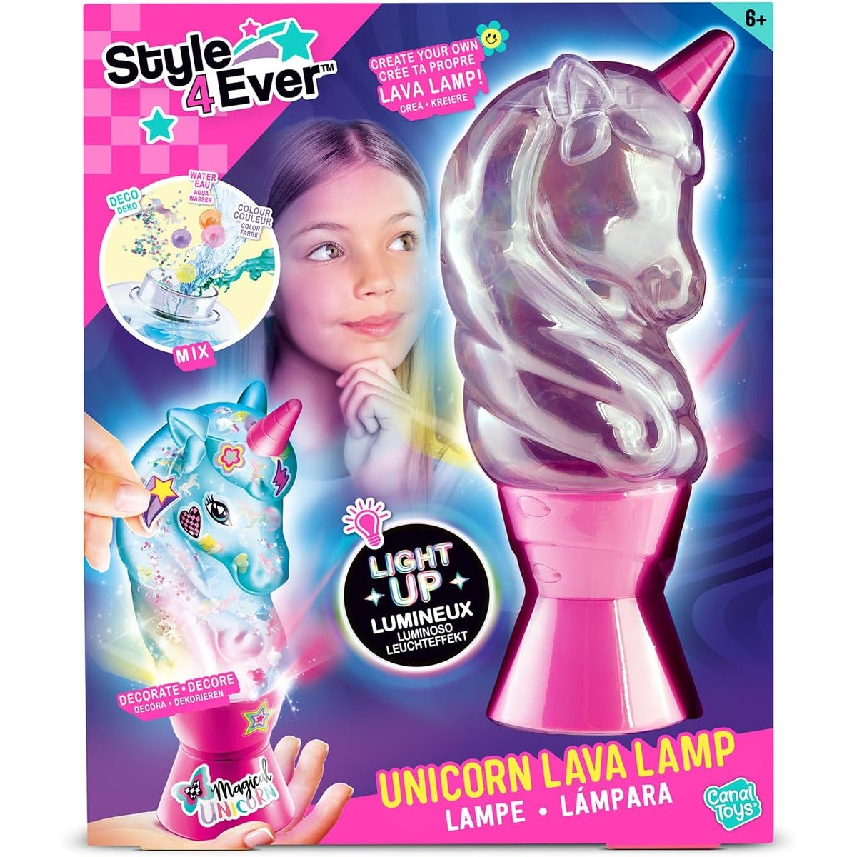 Style 4 Ever Unicorn DIY Lava Lamp