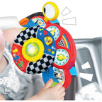 Amazon.com: winfun Baby Learning Steering Wheel with Sound and Light, 360° Spin, Movable Gearshift, Stroller Attachment, Interactive Toy for Motor Skill Development, Sensory Stimulation, Fun for Infants and : Toys & Games