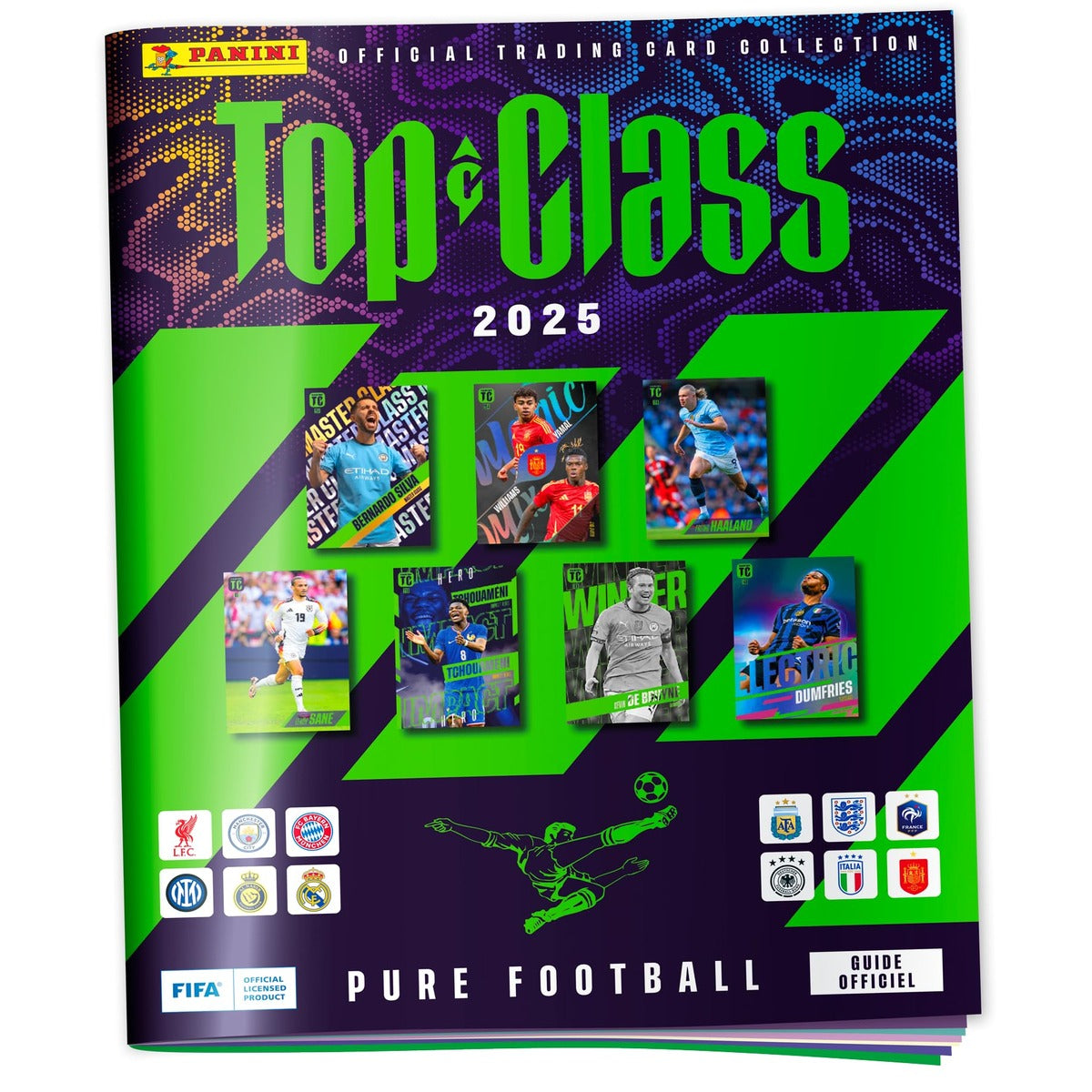 PANINI FIFA Top Class 2025 Trading Cards Starter Pack 1 Binder + 1