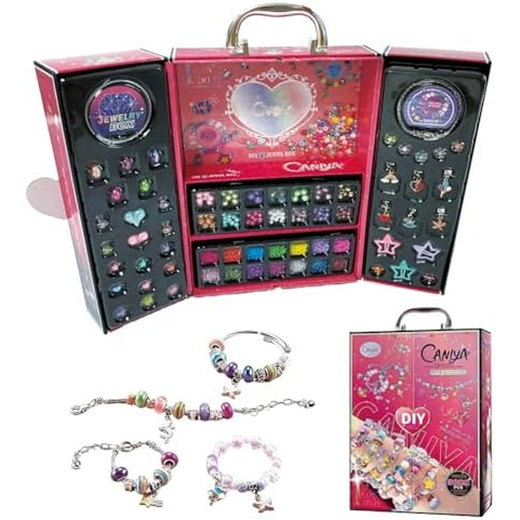 CANIYA 3688PCS Charm Beads Bracelet Making Kit for Girls, 6