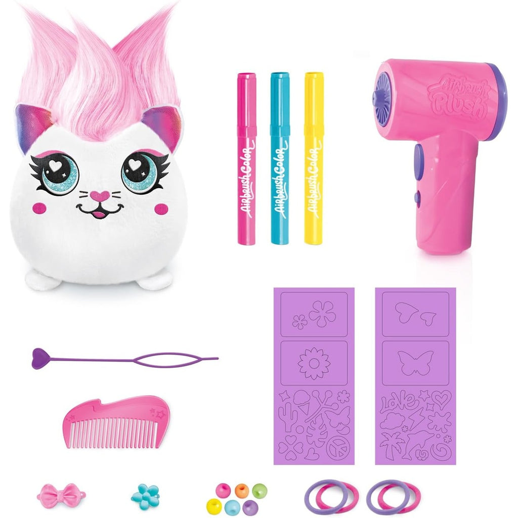 Canal Toys - Airbrush Plush Squishy AIR 040 - Creative Craft Set